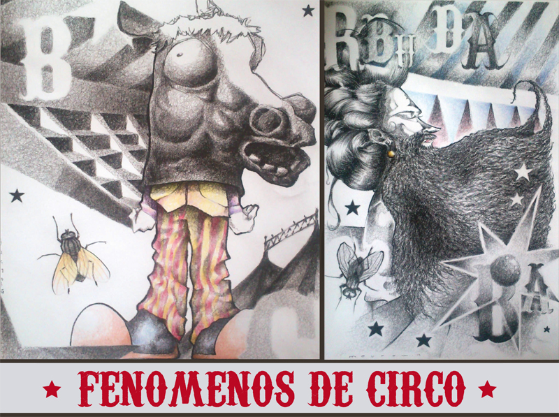 Invitacion Fenomenos de Circo