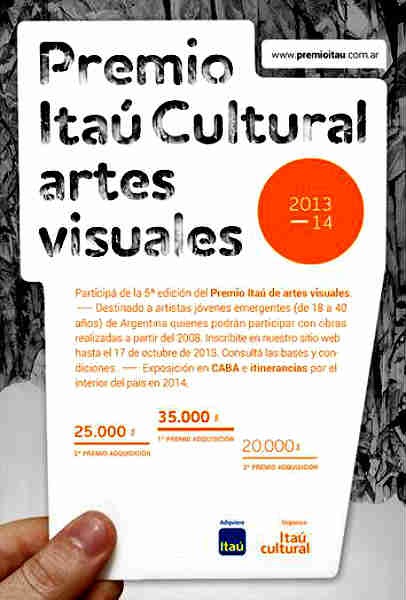 Premio Itaú artes visuales 2013-2014